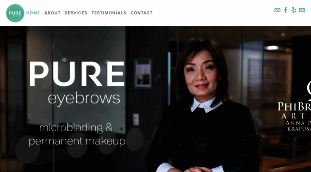 pureeyebrows.com