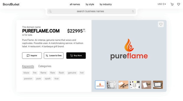 pureflame.com