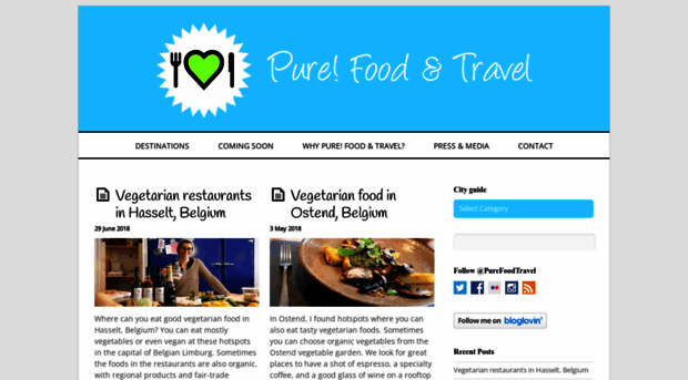 purefoodtravel.com