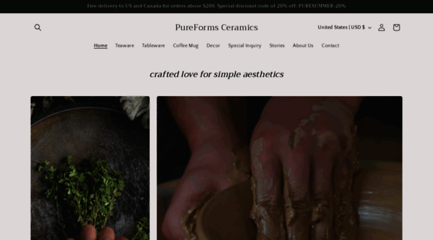 pureformsceramics.com
