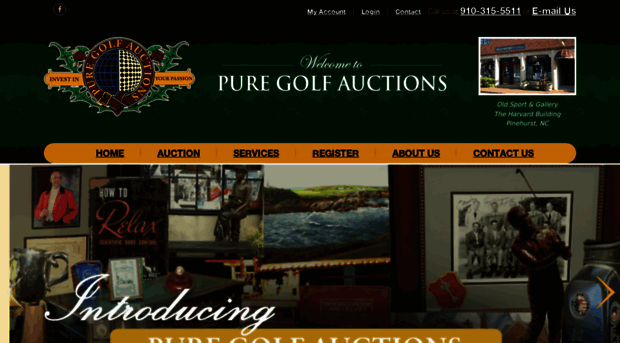 puregolfauctions.com