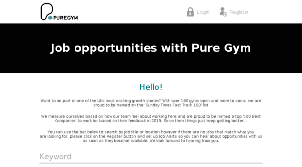 puregym.current-vacancies.com