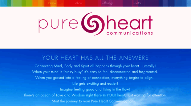 pureheartcommunications.com