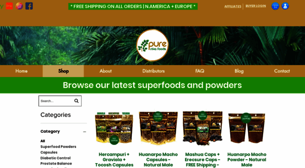 pureinkafoods.com