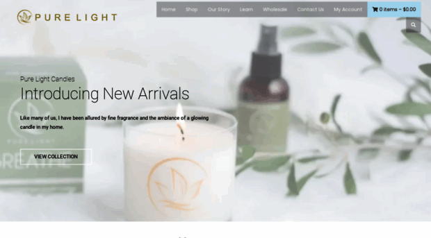 purelightcandles.com