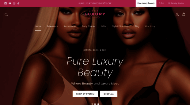 pureluxhair.com