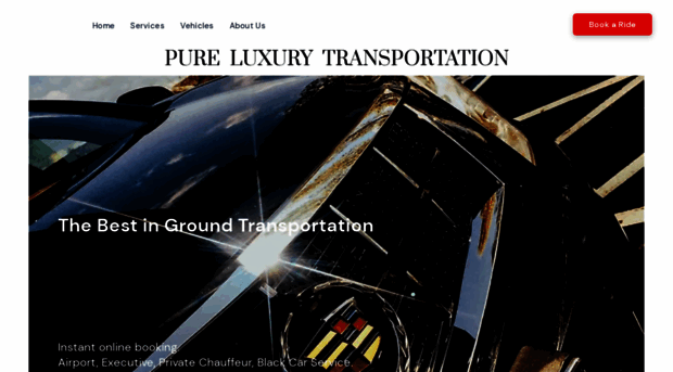 pureluxurytransportation.com