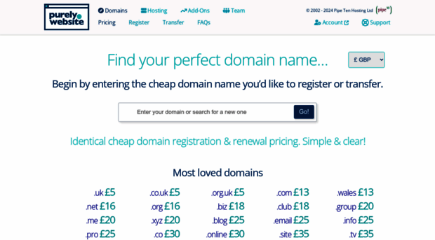 purely.domains