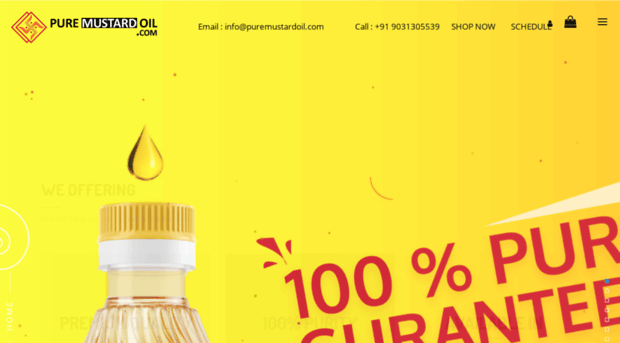 puremustardoil.com