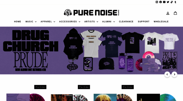 purenoise.merchnow.com