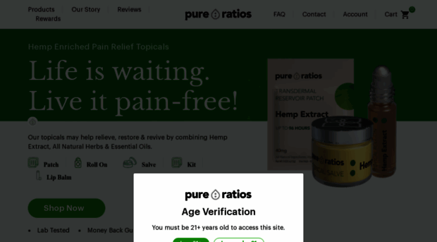 pureratioswellness.com