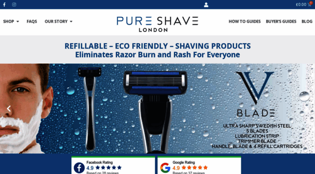 pureshave.co.uk