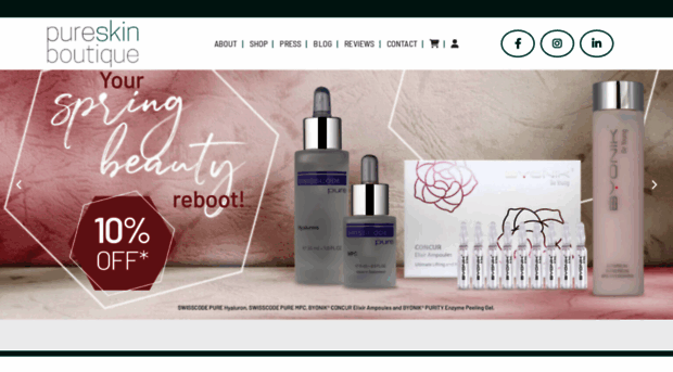 pureskinboutique.net