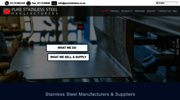 purestainless.co.za