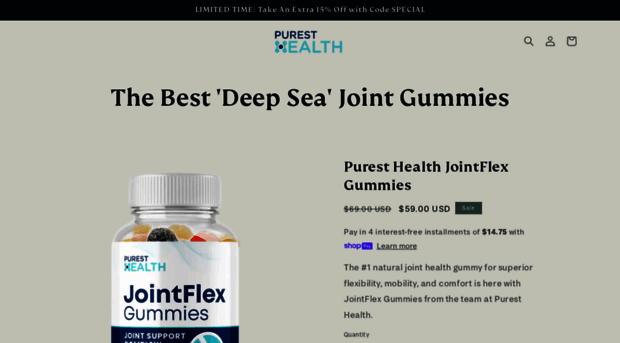 puresthealthstore.com