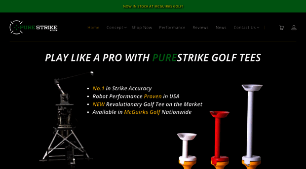 purestrikegolftees.com