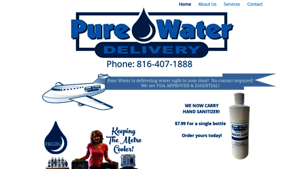 purewaterdelivery.com