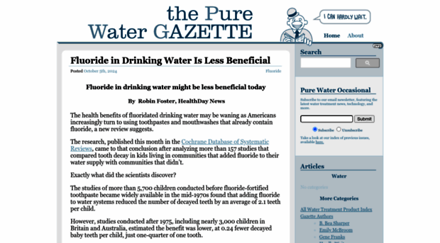 purewatergazette.net