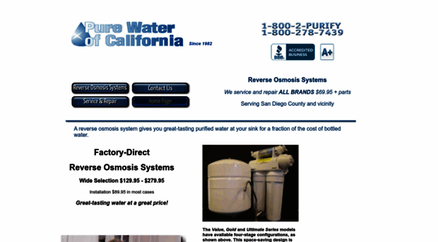 purewaterofca.com