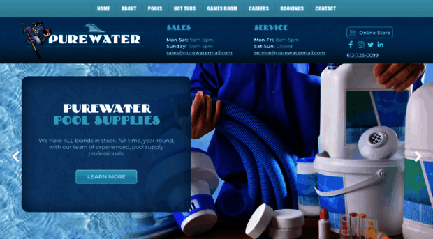 purewaterpool.com