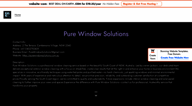 purewindowsolutions.website3.me