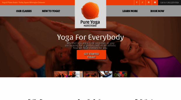 pureyogapilatesstudio.com