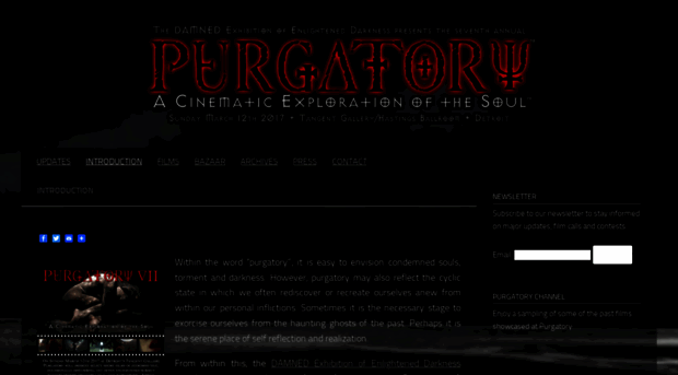 purgatoryfilmexhibition.com