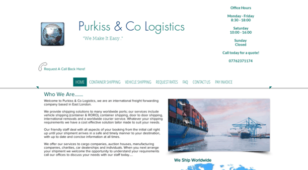 purkisslogistics.com