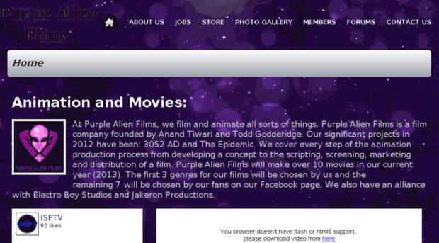 purplealienfilms.co.uk