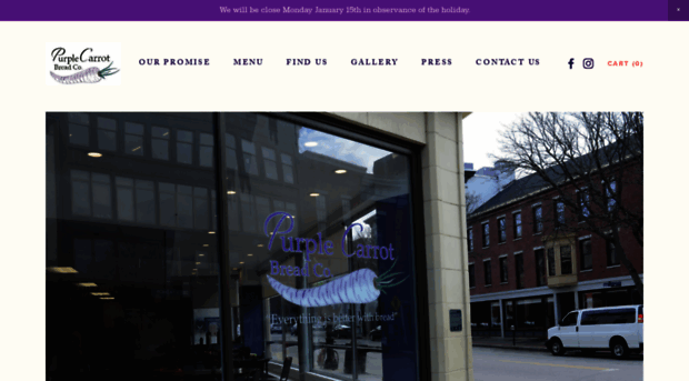 purplecarrotbreadco.com