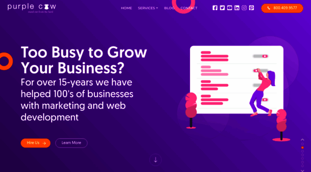 purplecowagency.com