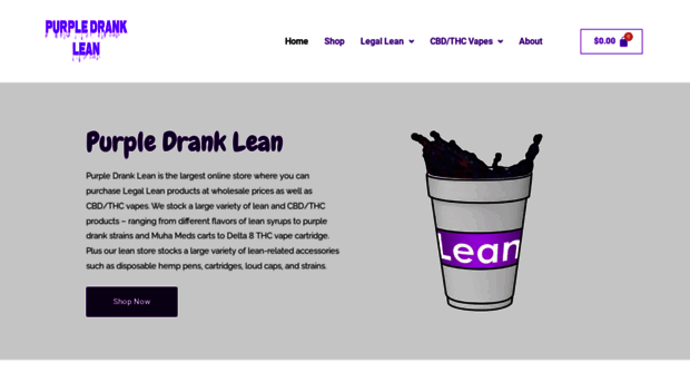 purpledranklean.com