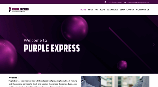 purpleexpressghana.com