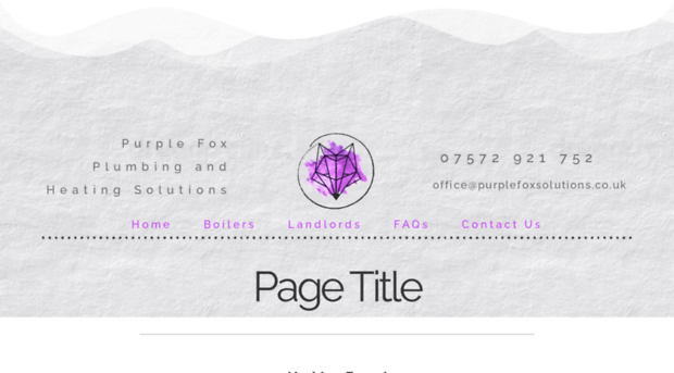 purplefoxsolutions.co.uk