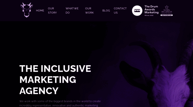 purplegoatagency.com