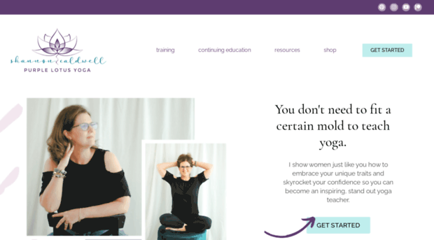 purplelotusyoga.com