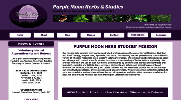 purplemoonherbstudies.com