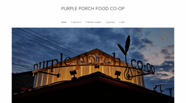 purpleporchcoop.com