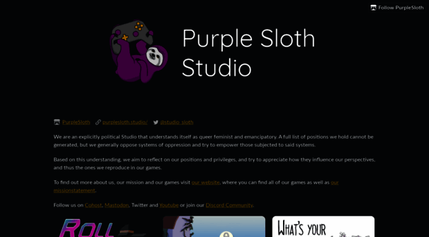 purplesloth.itch.io