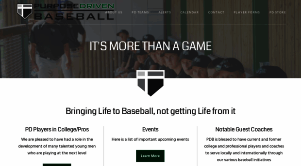 purposedrivenbaseball.com