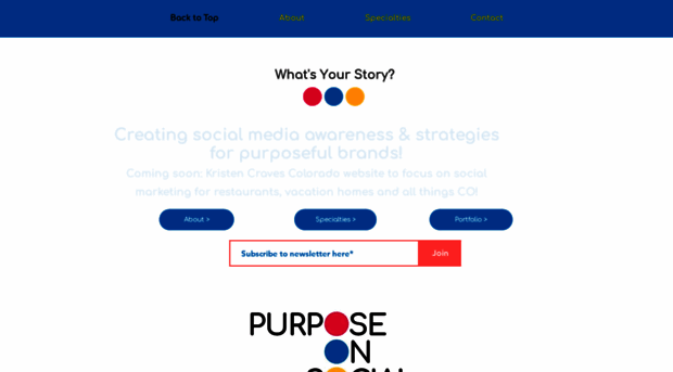 purposeonsocial.com