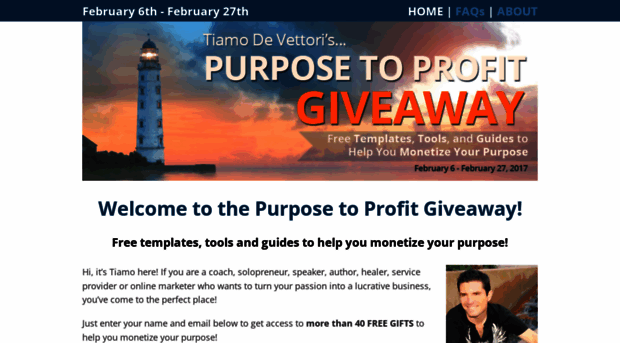 purposetoprofitgiveaway.com