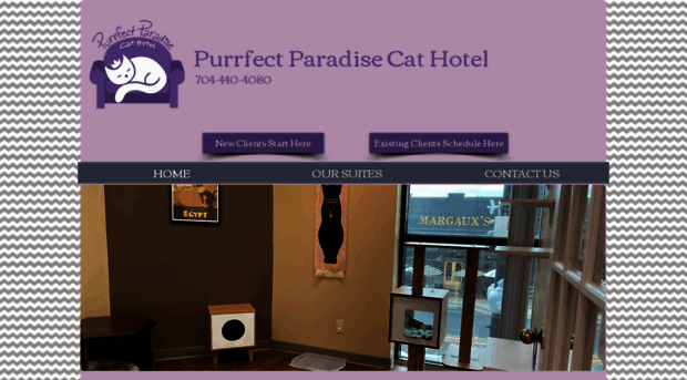 purrfectparadisecathotel.com