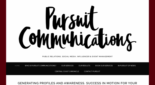 pursuitcommunications.net