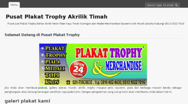 pusatplakattrophy.com