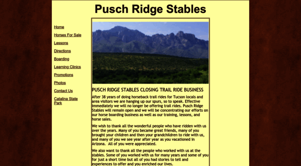 puschridgestables.com