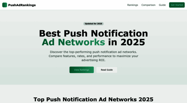 push-network-rankings.com