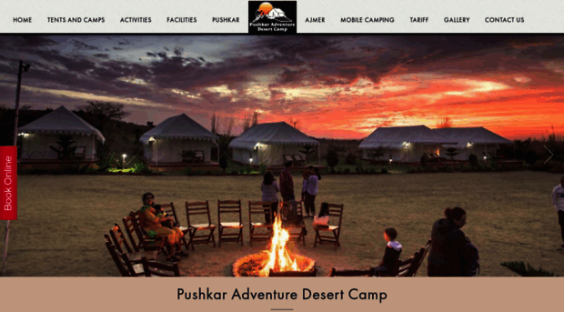 pushkaradventuredesertcamp.com