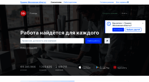 pushkino.hh.ru