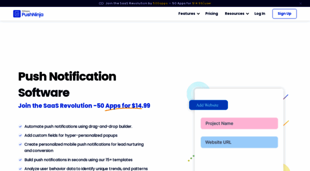 pushninja.com